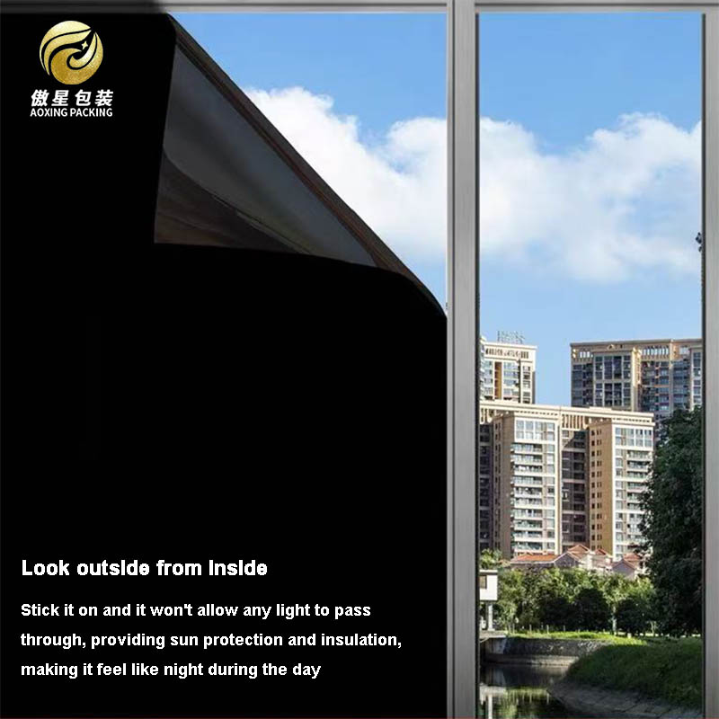 One-Way Film Electrostatic Film Glass Film Black And Opaque